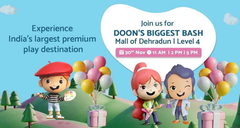 Opening of Play N' Learn of Mall Dehradun