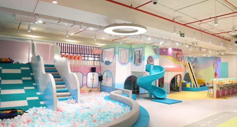 Indoor Play Area For Kids & Toddlers